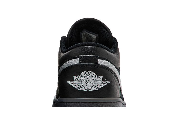 Air Jordan 1 Low Black White Dark Gum