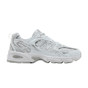 New Balance 530 White Silver Metallic Polka Dots