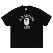BAPE Pixal College Relaxed Fit T-Shirt Black