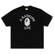BAPE Pixal College Relaxed Fit T-Shirt Black