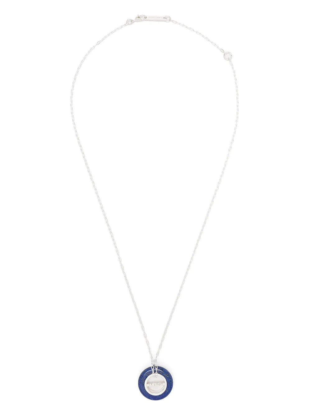logo-pendant necklace