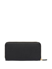 large logo-plaque wallet