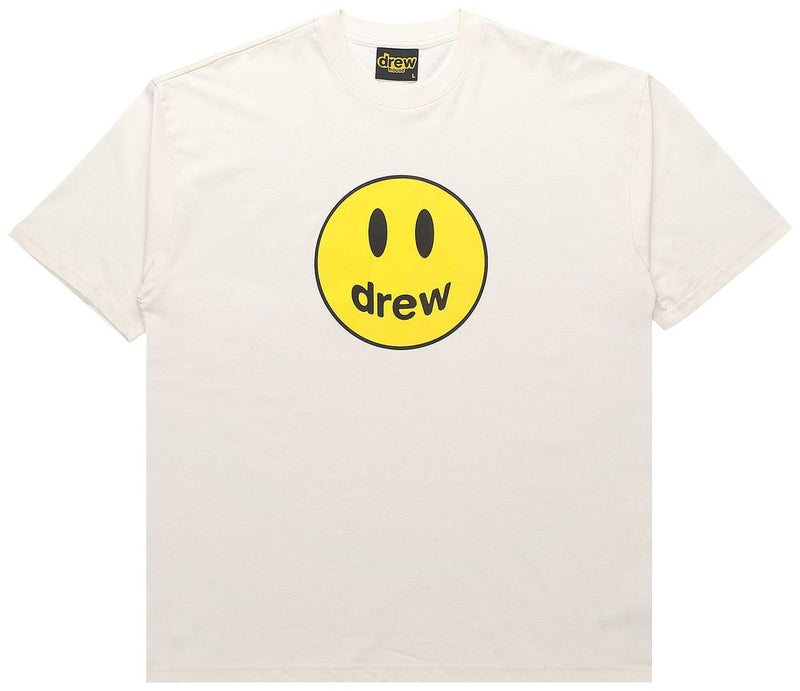 Drew House Mascot Shorts-Sleeve T-Shirt Off White
