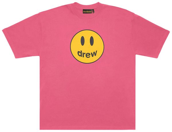 Drew House Mascot Shorts-Sleeve T-Shirt Pink