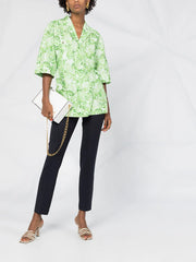 tapered-leg trousers