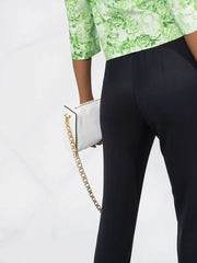 tapered-leg trousers