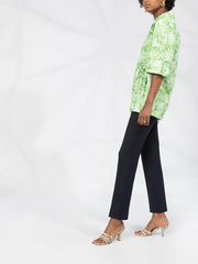 tapered-leg trousers