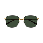 Gucci Aviator Sunglasses Gold/Havana/Green