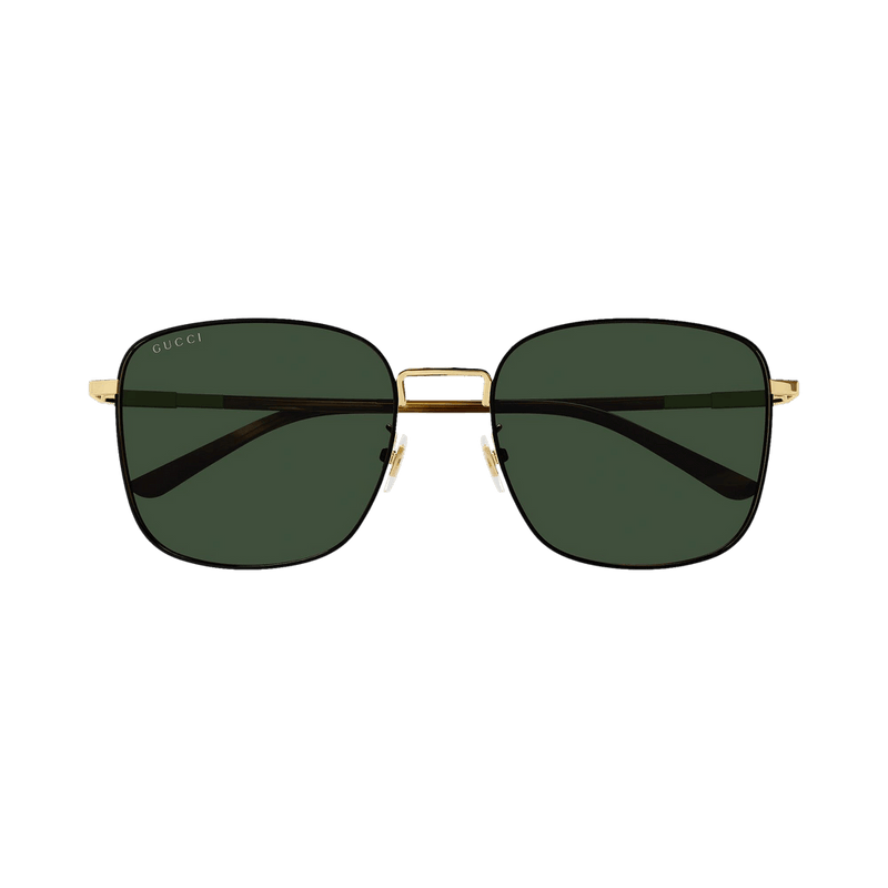 Gucci Aviator Sunglasses Gold/Havana/Green