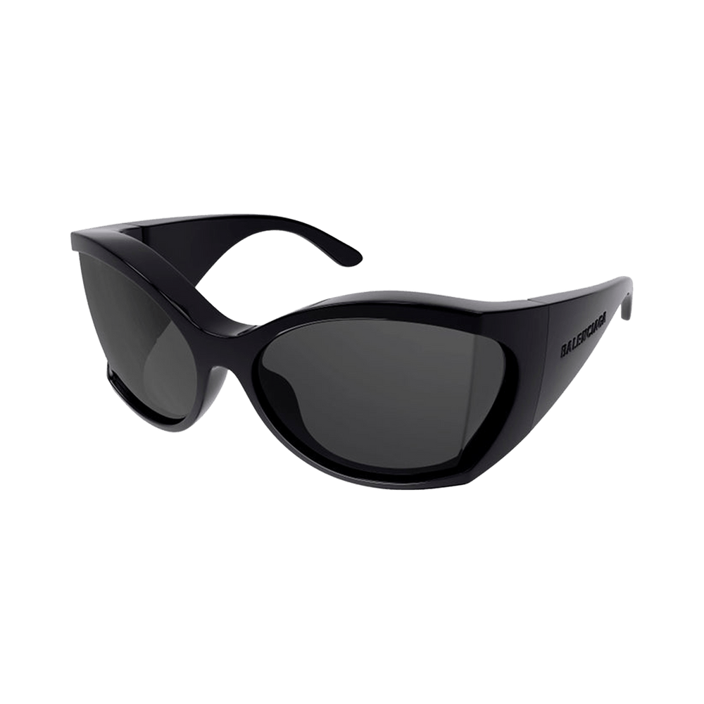 Balenciaga Shield Sunglasses Black/Grey