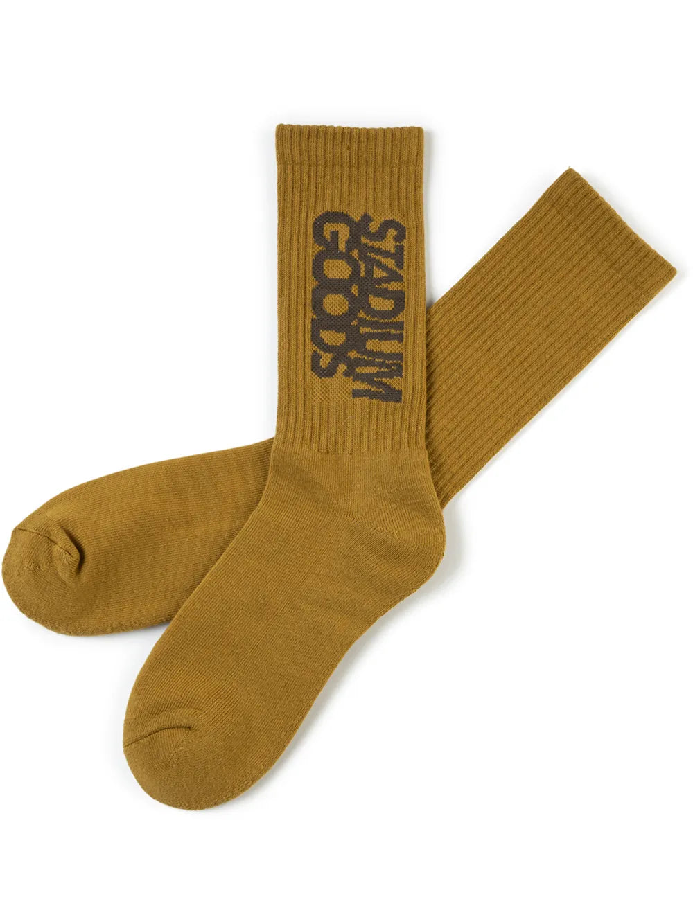 logo Mocha crew socks