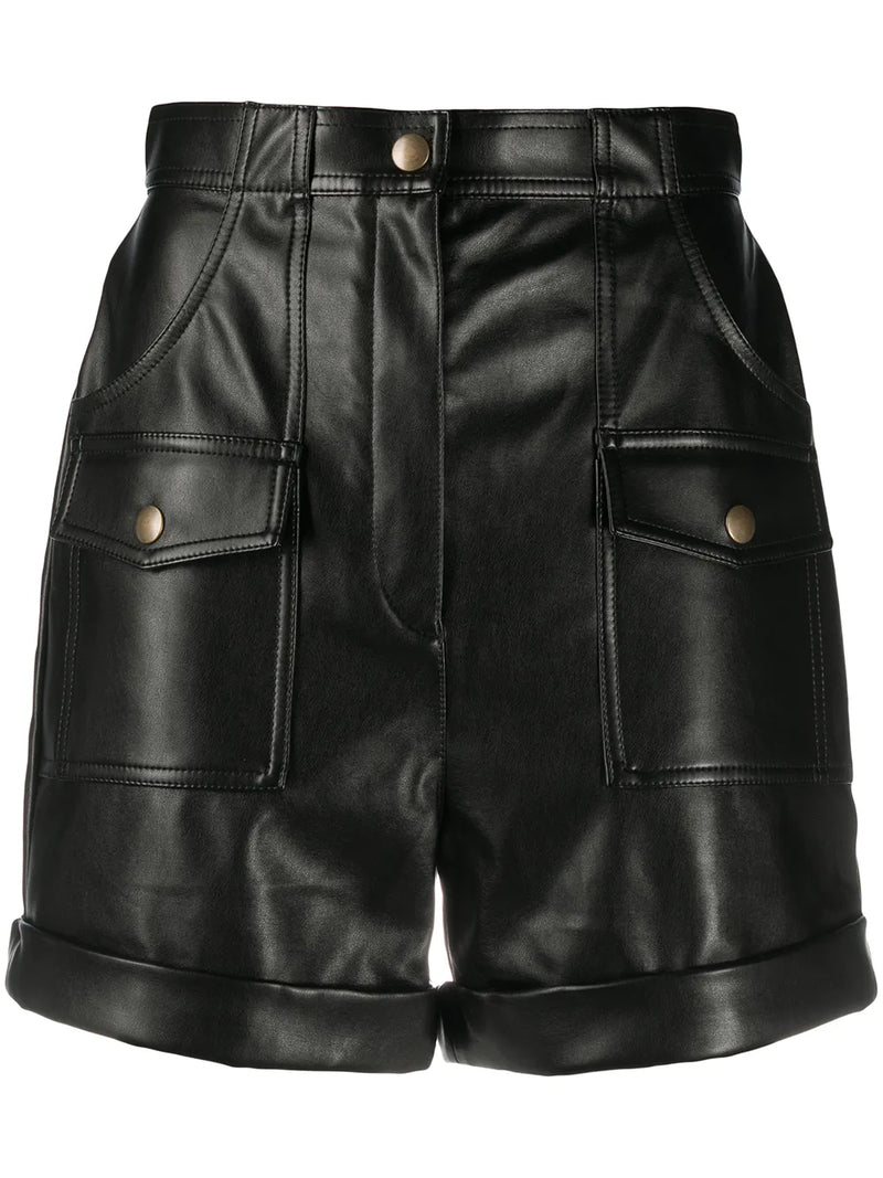 high-rise utility shorts