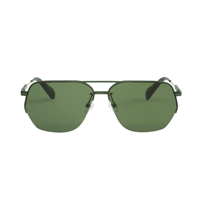 Jacquemus Aviator Sunglasses Green