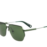 Jacquemus Aviator Sunglasses Green