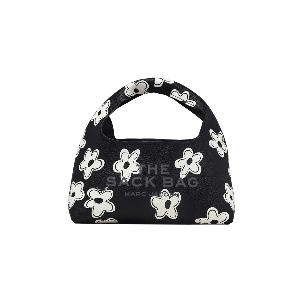 Marc Jacobs Mini Daisy Leather Sack Bag Black/White