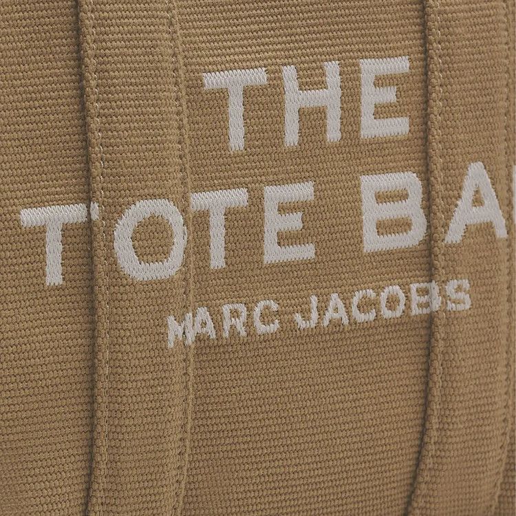 Marc Jacobs Jacquard Small Tote Bag Camel