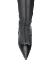Eva thigh-high leather boots