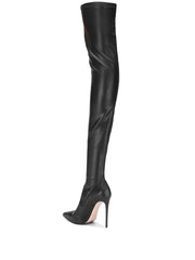Eva thigh-high leather boots