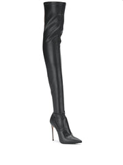 Eva thigh-high leather boots