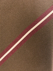 striped silk tie