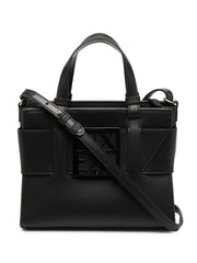 logo-plaque tote bag
