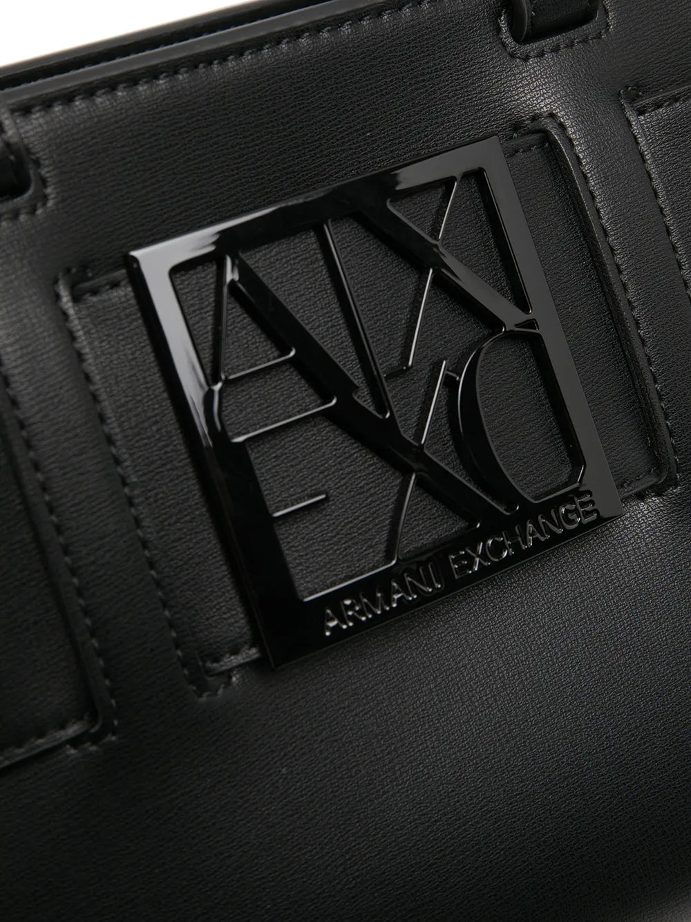 logo-plaque tote bag