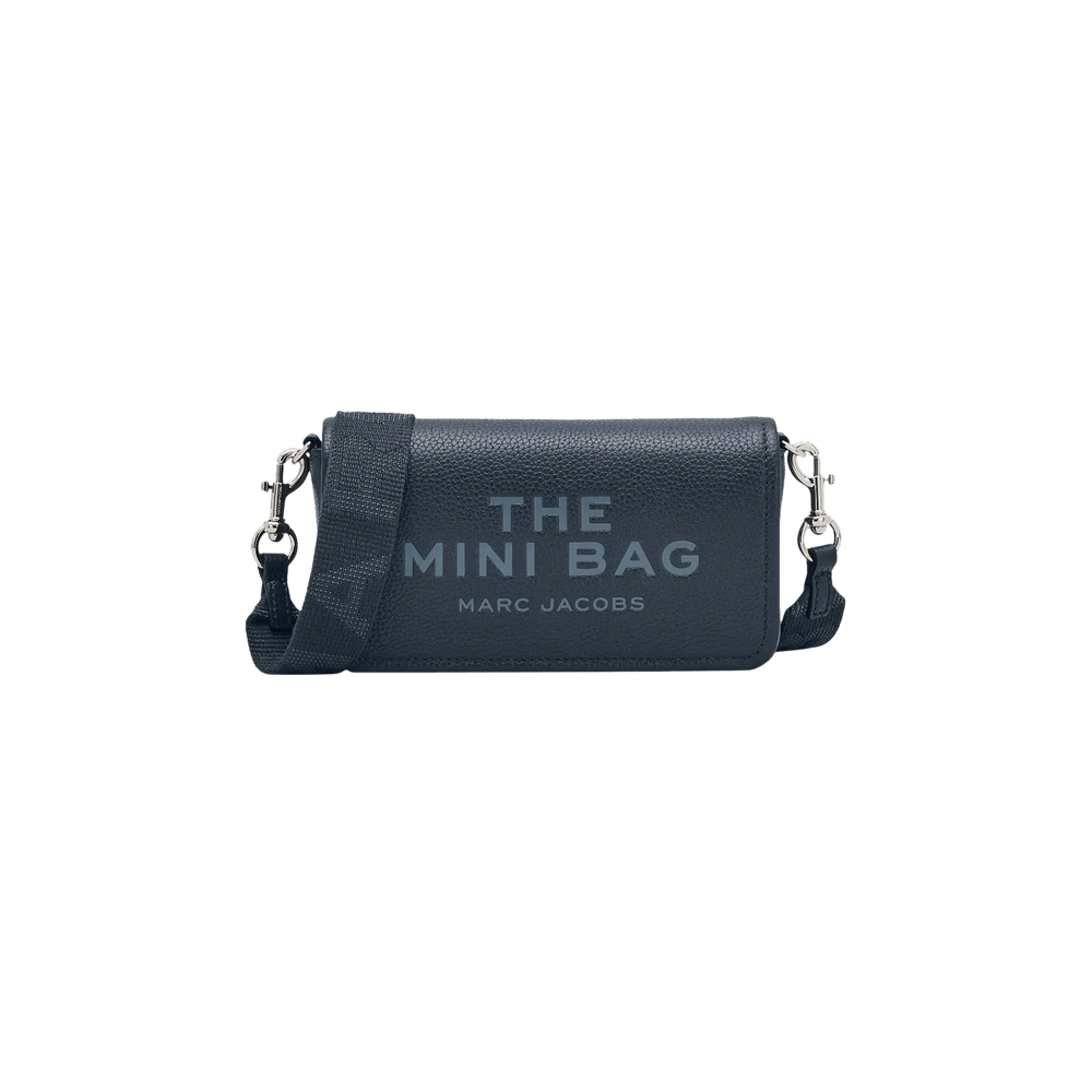 Marc Jacobs Leather Mini Bag Blue Sea