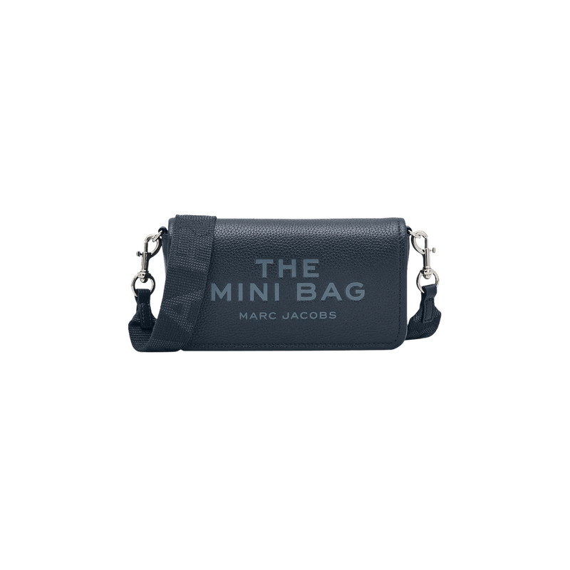 Marc Jacobs Leather Mini Bag Blue Sea