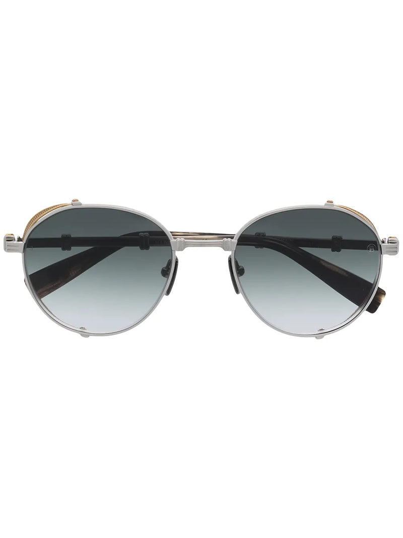 x Akoni round gradient lens sunglasses