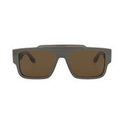 Gucci Square Sunglasses Grey/Brown
