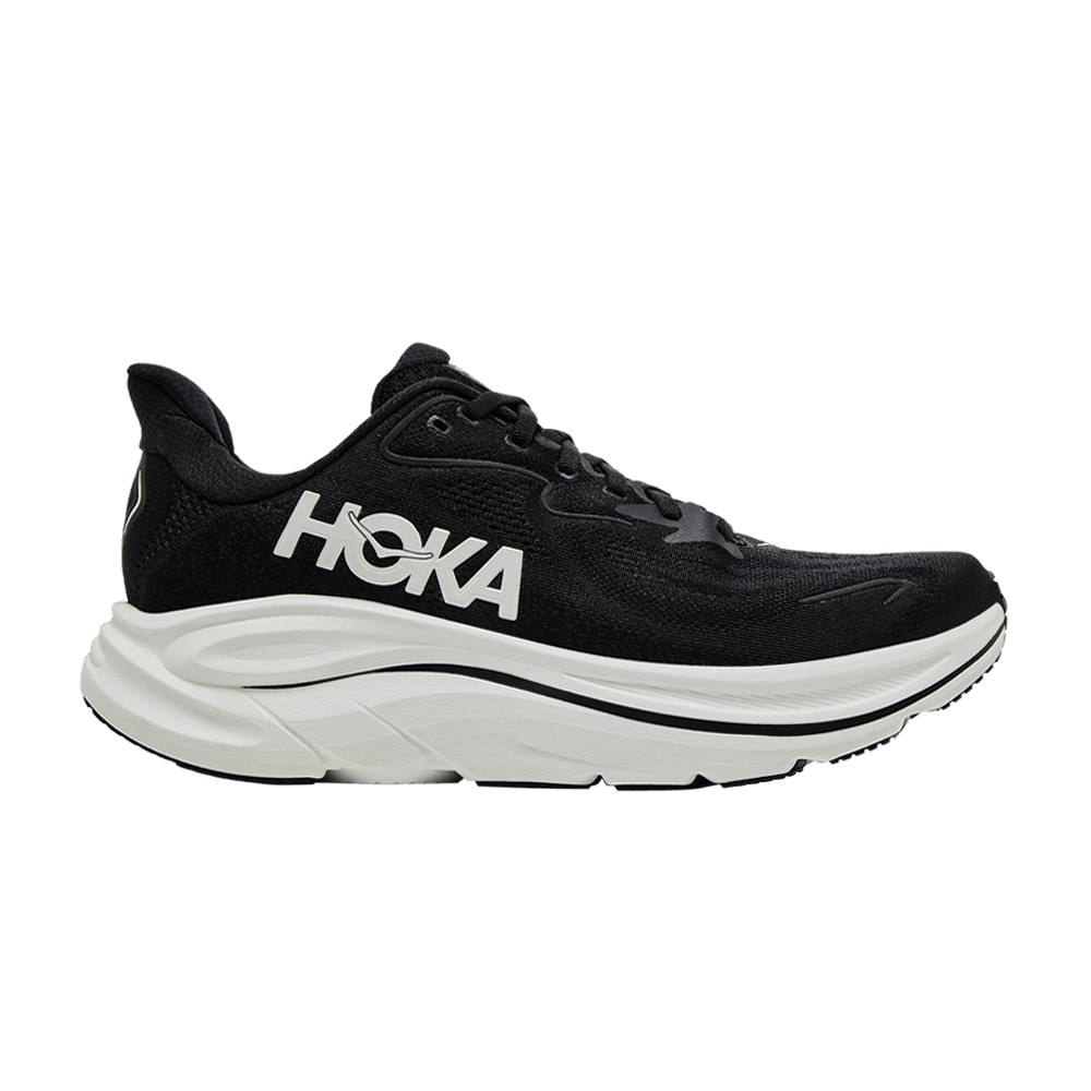 HOKA Clifton 10 Black White