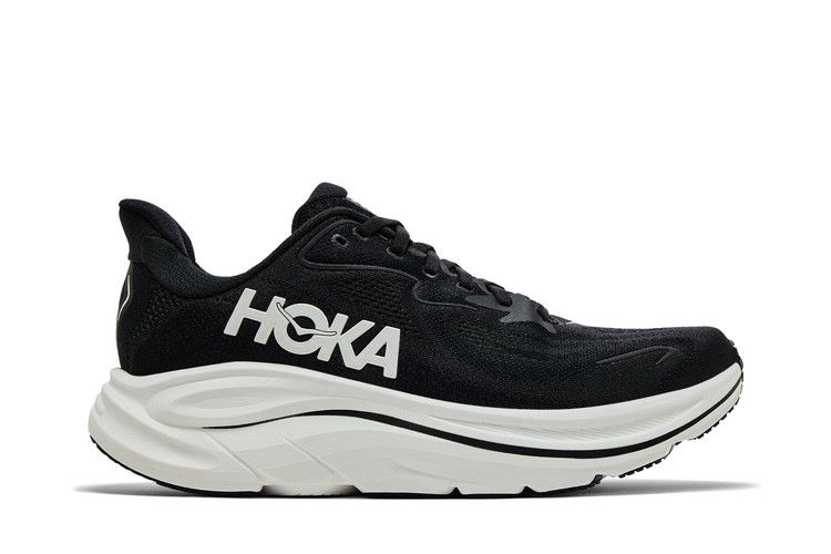 HOKA Clifton 10 Black White