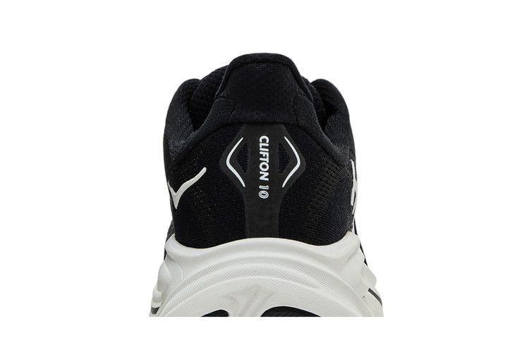 HOKA Clifton 10 Black White