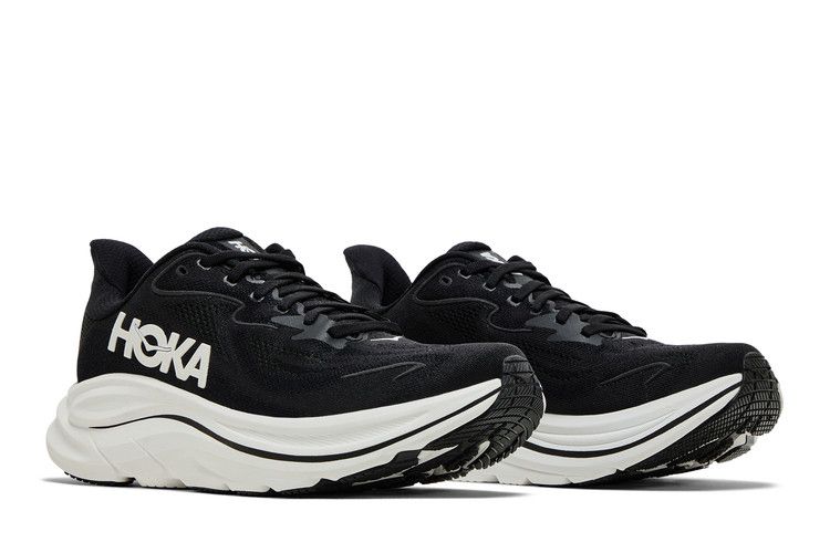 HOKA Clifton 10 Black White