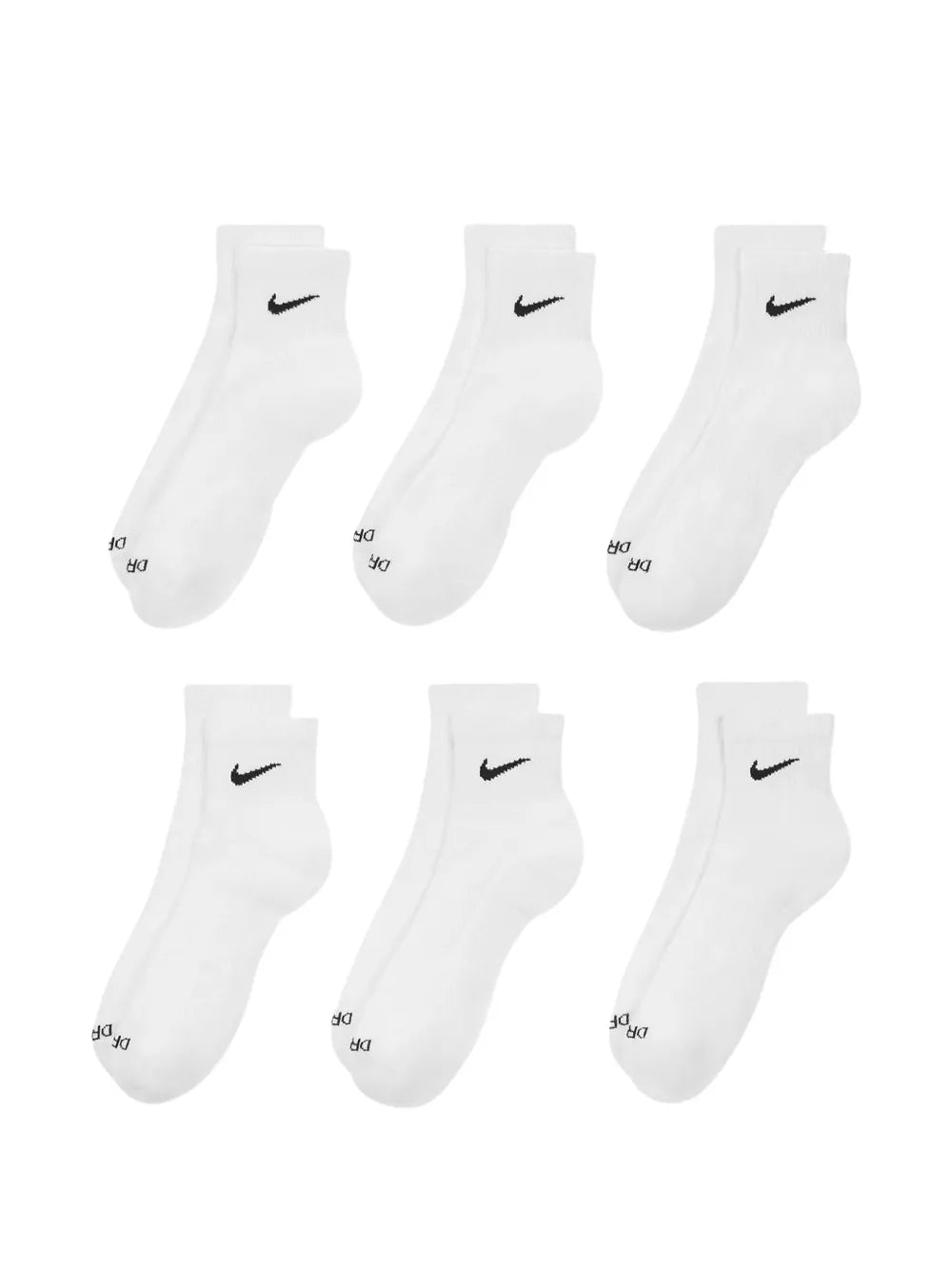Everyday Plus Cushion ankle socks (set of six)