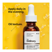 100% Organic Cold-Pressed Rose Hip Seed Oil
