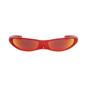 Balenciaga Shield Sunglasses Red