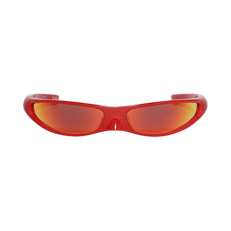 Balenciaga Shield Sunglasses Red