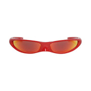 Balenciaga Shield Sunglasses Red