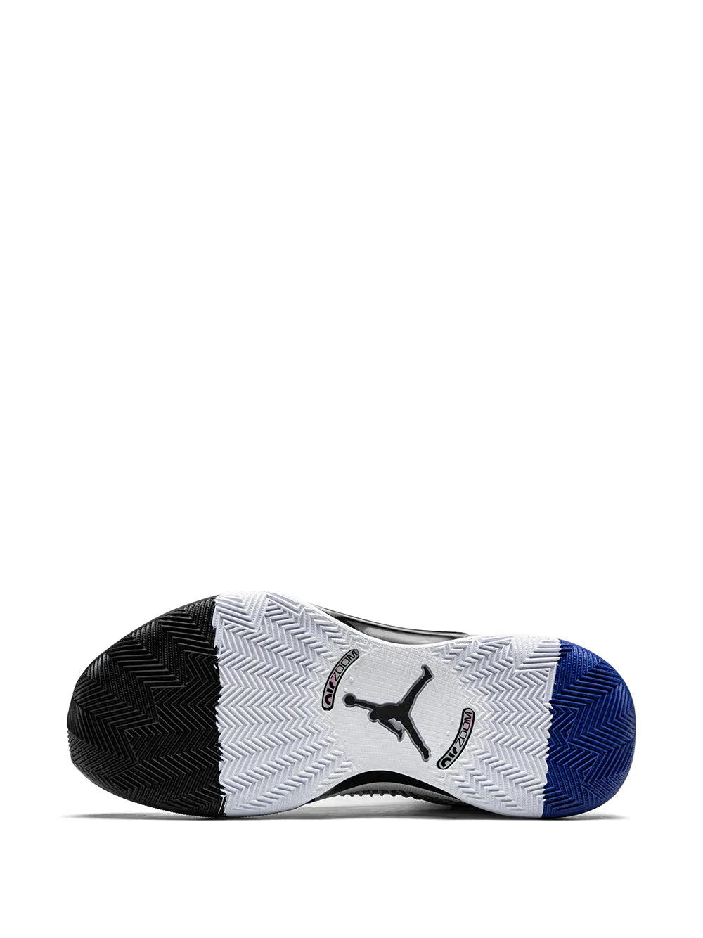 x Fragement Air Jordan 35 "White/Black - Sport blue" sneakers