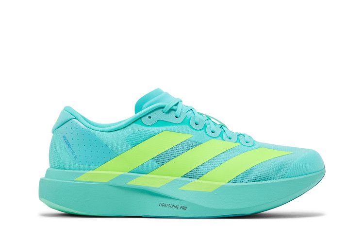 adidas Adizero Evo SL Flash Aqua Lucid Lemon