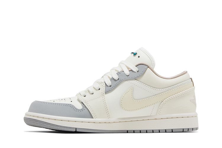 Wmns Air Jordan 1 Low 'Sail Soft Pearl Sequins'