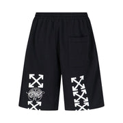 Off-White Exactly The Opposite Arrow Skate Sweatshorts Black