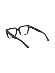 square-frame logo-detail glasses