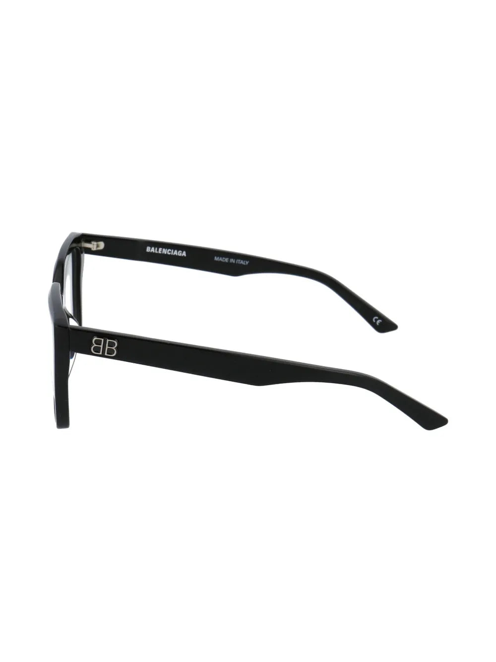 square-frame logo-detail glasses