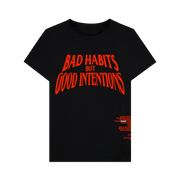 VLone x Nav Good Intentions Black T-Shirt