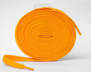 Flat Sneaker Laces- Yellow Jordan laces AJ1 Laces Kicks Machine