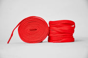 Flat Sneaker Laces- Red Jordan laces AJ1 Laces Kicks Machine