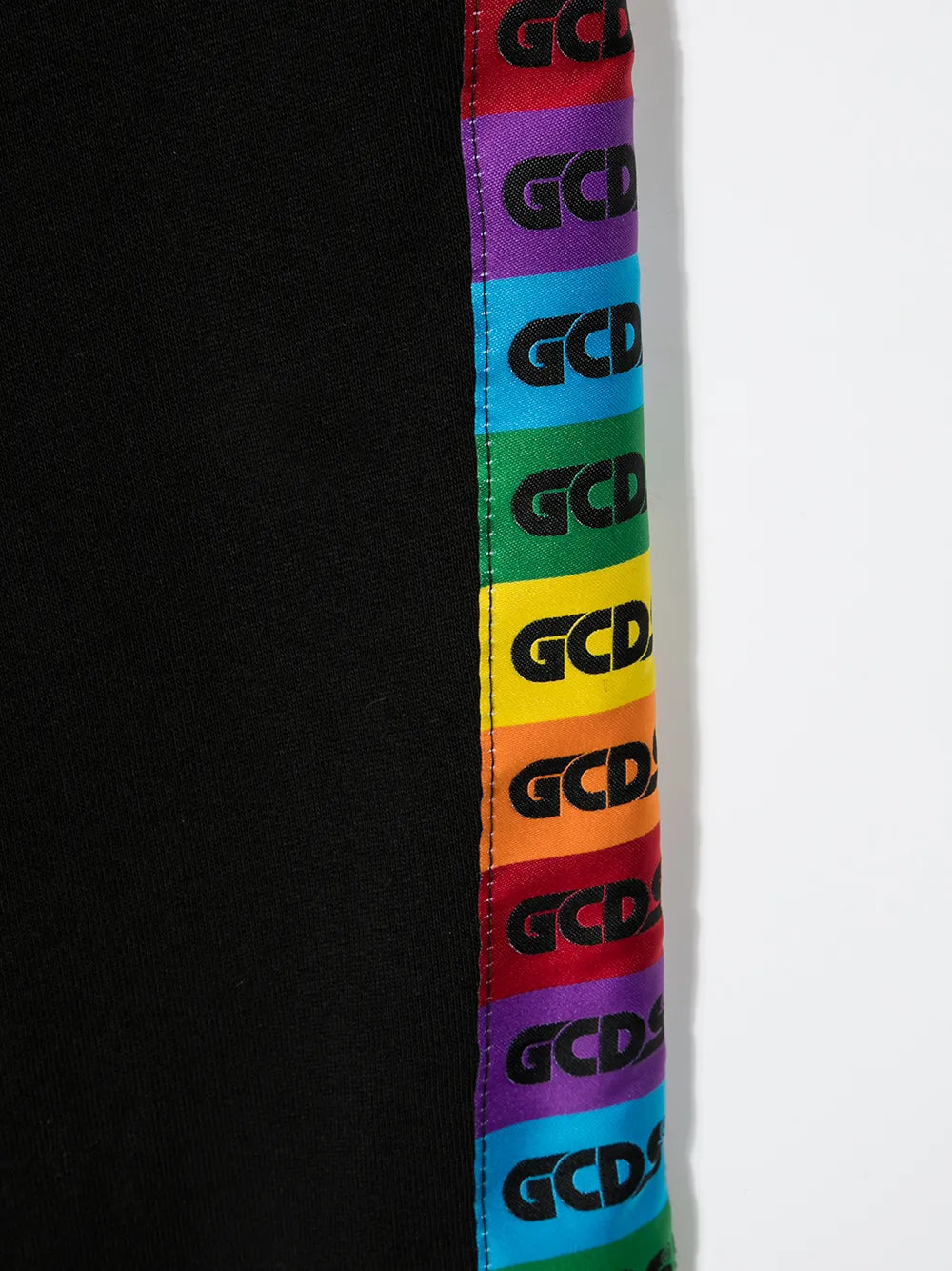 rainbow logo-tape track pants
