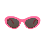 Balenciaga Round Sunglasses Pink/Grey